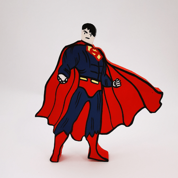 3D Sticker - Superman - Handcrafts